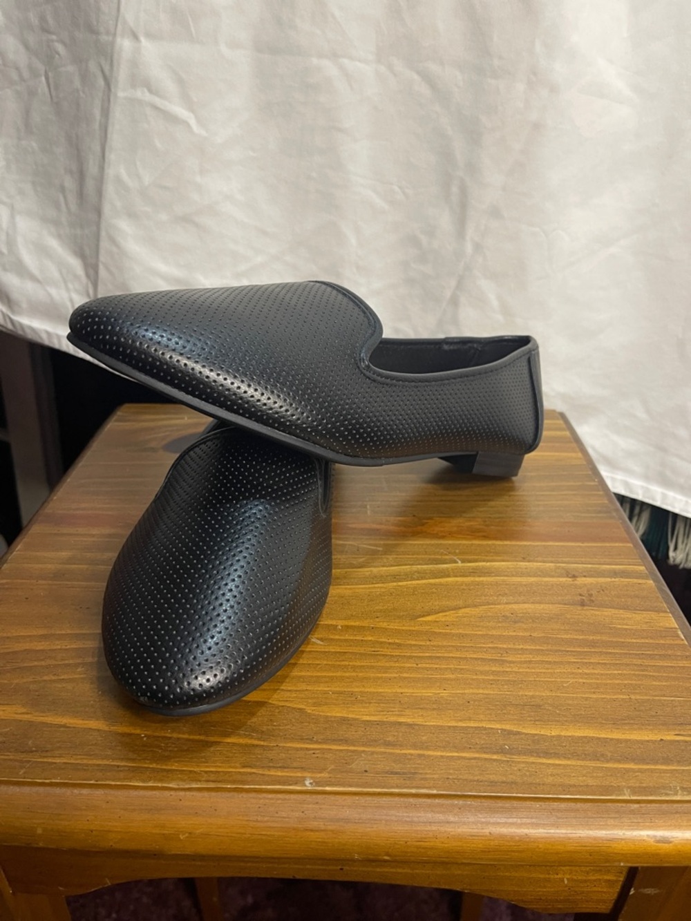 torrid Black Perforated Slip-On Loafers Brand New Never Worn